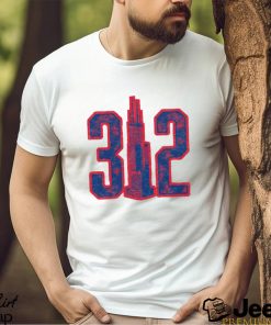 Where I'm From Adult Chicago 312 T Shirt