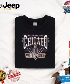 Where I'm From Adult Chicago Triangle T Shirt