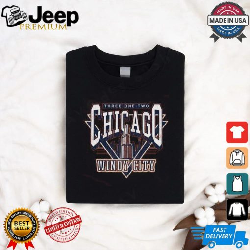 Where I’m From Adult Chicago Triangle T Shirt