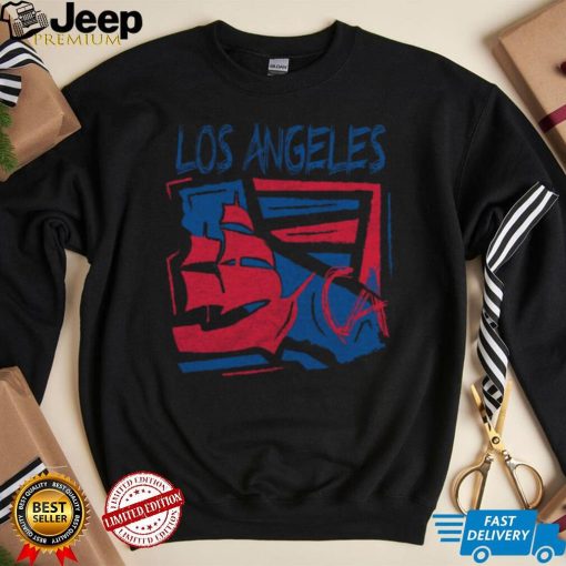 Where I’m From Adult Los Angeles Ship Black T Shirt