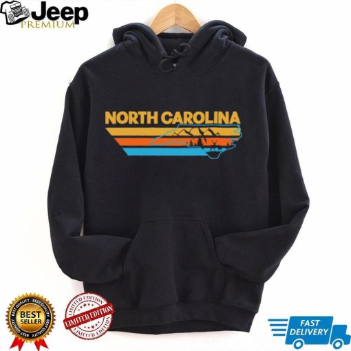 Where I’m From Adult North Carolina State Stripe T Shirt