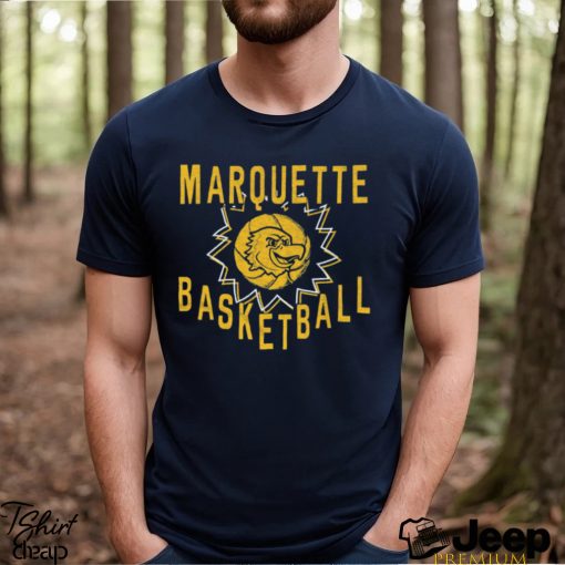 Where I’m From Men’s Marquette Golden Eagles Blue Spark T Shirt