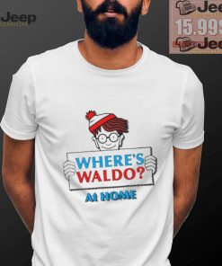 Where’s Waldo at home Waar is Wally with red and white shirt