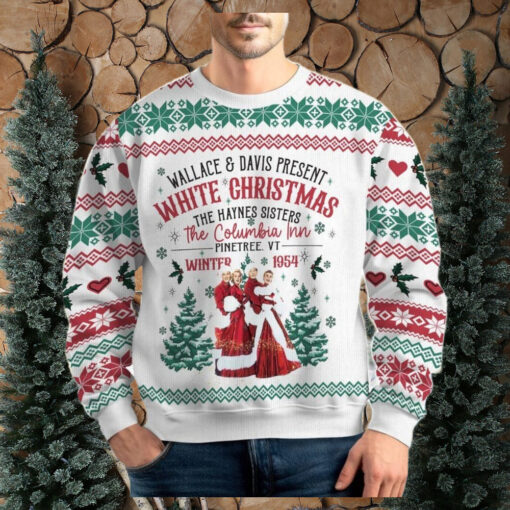 White Movie Christmas Ugly Sweater