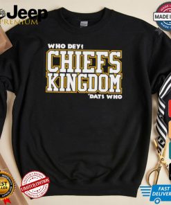 Who Dey Kansas City Chies kingdom dats who shirt