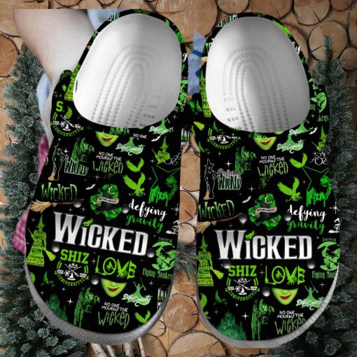 Wicked Music Crocs Crocband Clogs Shoes Comfortable For Men Women and Kids – Footwearelite Exclusive