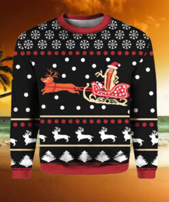 Wienerschnitzel Ugly Christmas Sweater