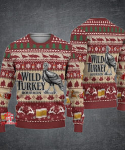 Wild Turkey Bourbon Ugly Sweater