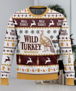 Wild Turkey Ugly Christmas Sweater