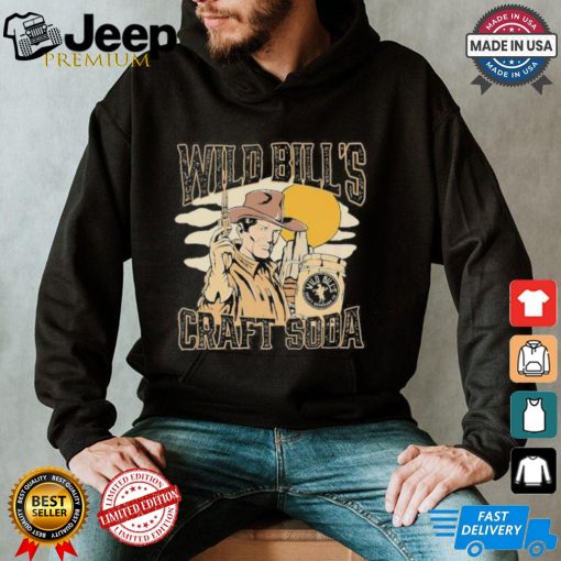 Wild West Craft Soda Gunslinger Wild Bill’s Classic Cowboy T shirt