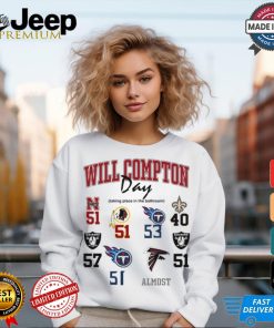 Will Compton Day Taking Place In The Bathroom Tee Shirt