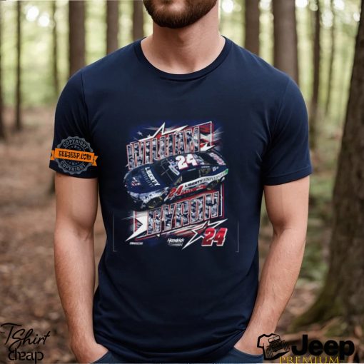 William Byron #24 2024 Liberty University Patriotic Car T shirt