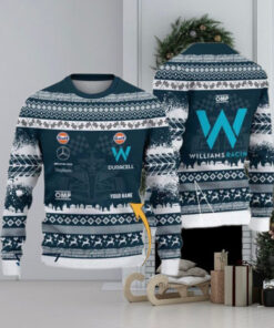 Williams Racing Customized Ugly Christmas Sweater Gift For Holiday