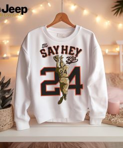 Willie Mays #24 The Say hey kid shirt