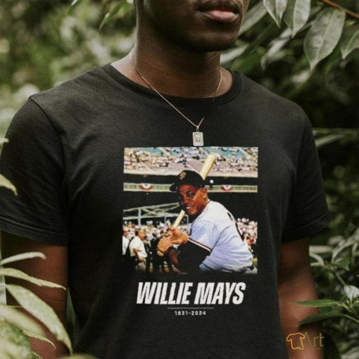 Willie Mays the say hey kid thank you for the memories 1931 2024 shirt