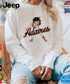 Willy Adames Caricature Shirt