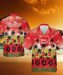 Winn Dixie Palm Logo Aloha Hawaiian Shirt For Men And Women