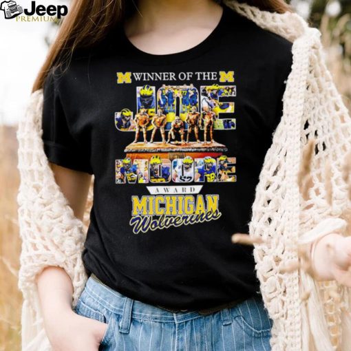 Winner of the Joe Moore award Michigan Wolverines 2024 shirt