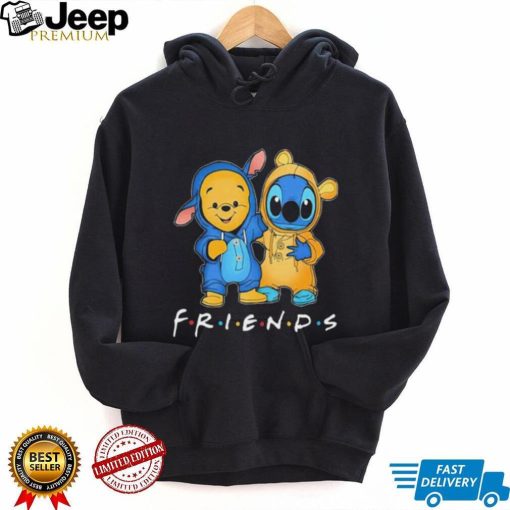 Winnie The Pooh Best Friends And Stitch Fan shirt