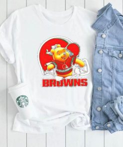 Winnie The Pooh FLN Football Cleveland Browns shirt