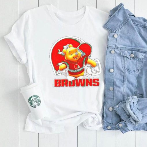 Winnie The Pooh FLN Football Cleveland Browns shirt