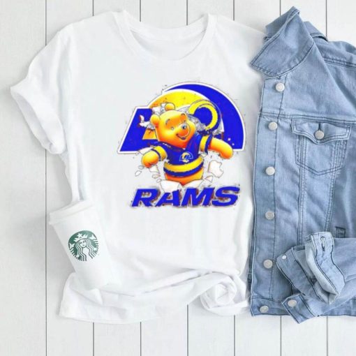 Winnie The Pooh FLN Football Los Angeles Rams shirt