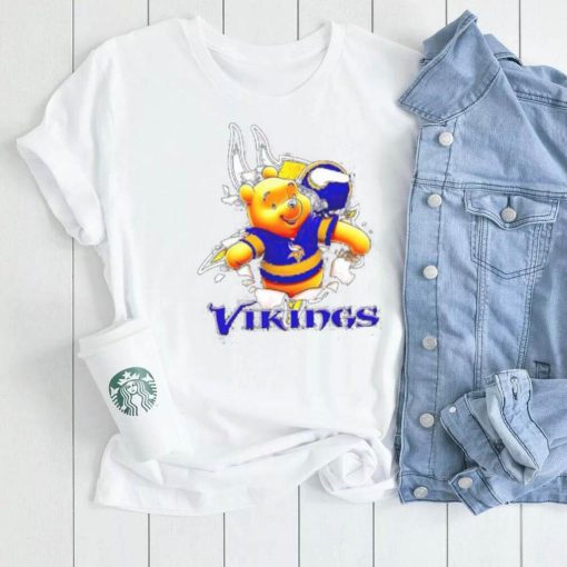 Winnie The Pooh FLN Football Minnesota Vikings shirt