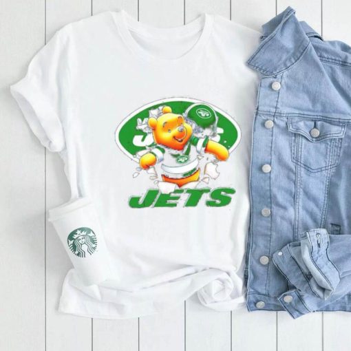 Winnie The Pooh FLN Football New York Jets shirt