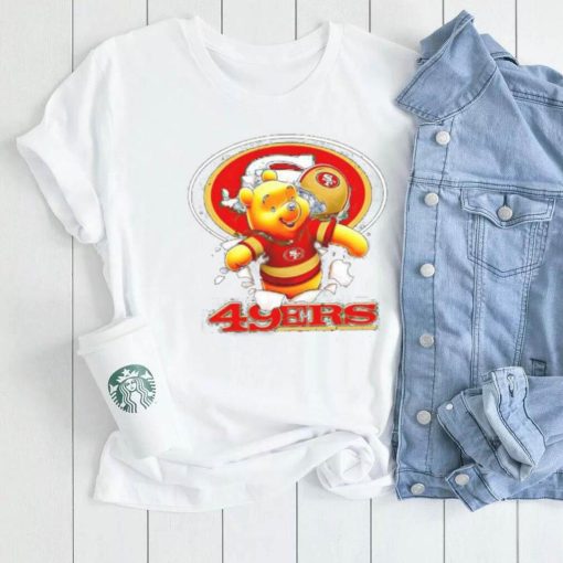 Winnie The Pooh FLN Football San Francisco 49ers shirt