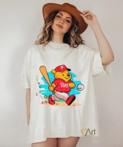 Winnie The Pooh Philadelphia Phillies baseball shirt