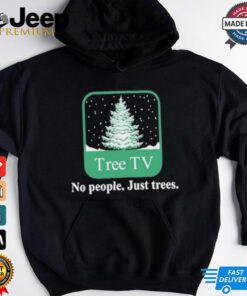 Winter Tree Tv No People Just Trees Shirt