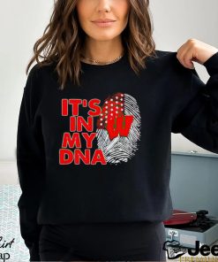 Wisconsin Badgers It’s In My DNA Fingerprint shirt