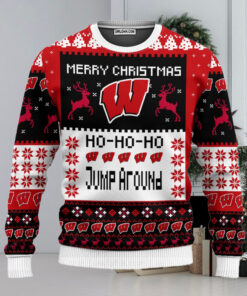 Wisconsin Badgers Merry Christmas Ugly Christmas Sweaters