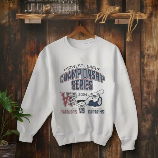 Wisconsin Timber Rattlers Vs. Lake County Captains 2024 Midwest League Championship Series T shirt