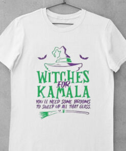 Witches For Kamala Harris Election 2024 Halloween Shirt