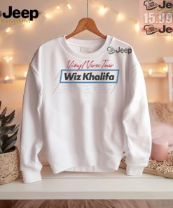 Wiz Khalifa Vinyl Verse Tour T shirts