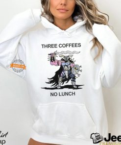 Wizard Of Barge Three Coffees No Lunch Shirt