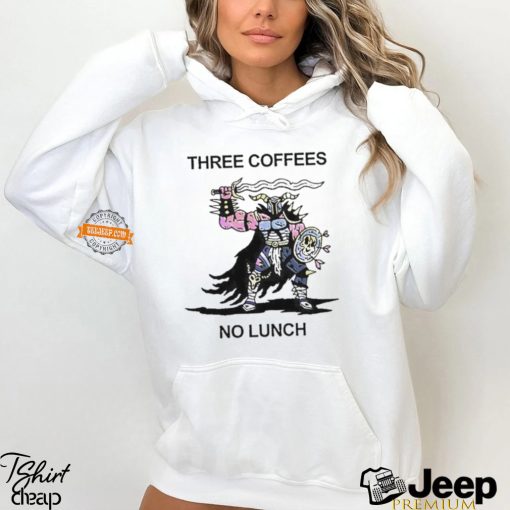 Wizard Of Barge Three Coffees No Lunch Shirt