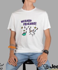 Wizard friends art shirt