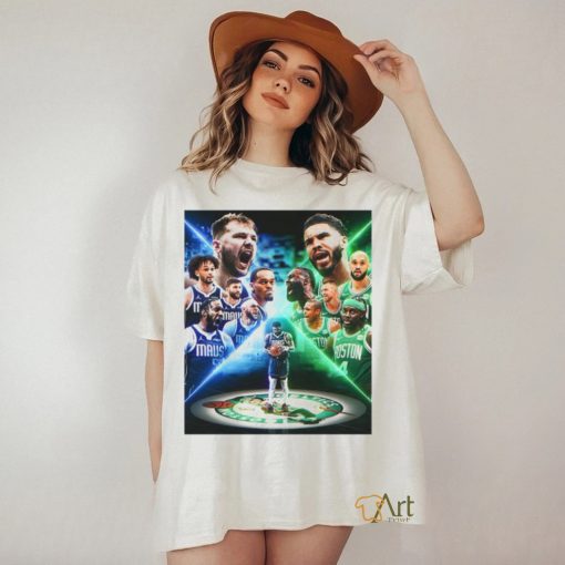 Dallas Mavericks vs Boston Celtics in the NBA Finals shirt