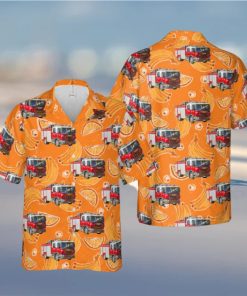 Wodonga CFA Type 4 Heavy Pumper Hawaiian Shirt