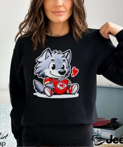 Wolf Valentine Kansas City Chiefs football shirt