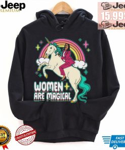 Women Are Magical Kamala Harris Unicorn Racerback Shirt