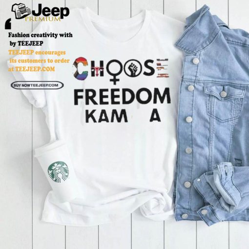 Women’s Choose Freedom KAM47A 2024 Print Casual T shirt