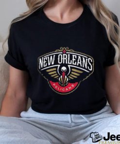 Women's Fanatics Branded Navy New Orleans Pelicans Primary Logo V Neck shirt
