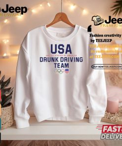 Worstshirts Usa Olympic Drunk Driving Team Shirt