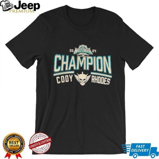 WrestleMania 2024 Champion Cody Rhodes shirt