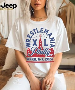 Wrestlemania 40 sportiqe philly tri blend 2024 shirt