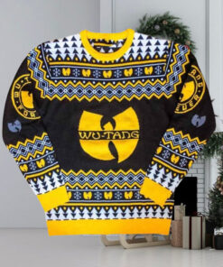 Wu Tang Clan Logo Snowflakes Chirstmas Gifts 2024 Xmas For Family And Friends Ugly Sweater