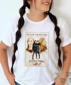 Wynonna and Waverly Melanie Scrofano Dominique Provost Chalkley shirt